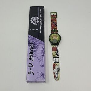 Jurassic Park: The Lost World Watch Burger King Collection 3-D Stego 1997 NIB